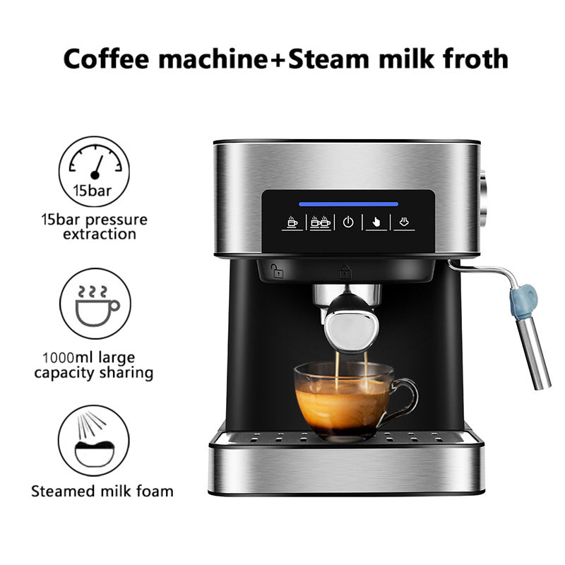 Steam Machine Layout Home Smart Home Espresso Machine Steam Milk Frother All-in-one – ZORVIAC